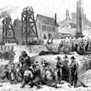 19th Century Mining Disaster Poster