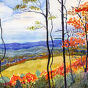 Blue Ridge Mountains Of West Virginia Poster