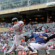 Boston Red Sox V Minnesota Twins Poster
