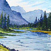 Bow River Poster