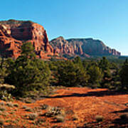 Castle Rock Near Sedona #1 Poster