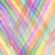 Colorful Stripes #2 Poster