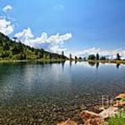 Doss Dei Gembri Lake In Pejo Valley #1 Poster