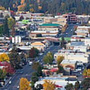 Downtown Bend Oregon From Pilot Butte #1 Poster