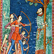 Edmund The Martyr, King Of East Anglia Poster