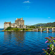 Eilean Donan Castle In Scotland Poster