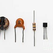 Electronic Components #1 Poster