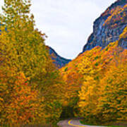 Fall Foliage In Smugglers Notch. #2 Poster