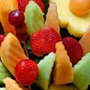 Fresh Fruit Arrangement #1 Poster