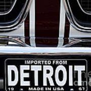 Imported From Detroit #1 Poster