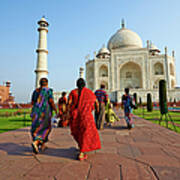 India, Uttar Pradesh State, Agra, Taj #1 Poster