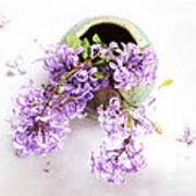 Lilacs Still Life Poster