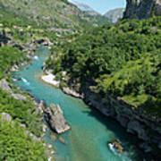 Moraca River  - Montenegro Poster