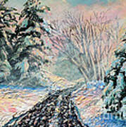 Nixon's A Colorful Winter Day Poster