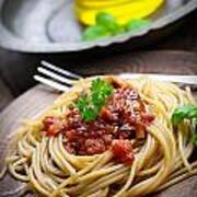 Pasta With Tomato Sauce #1 Poster