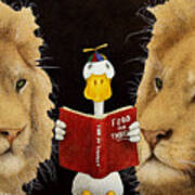 Reading Between The Lions... Poster