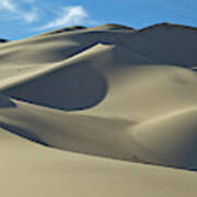 Sand Dunes In Death Valley Poster