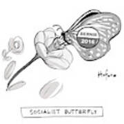 Socialist Butterfly #1 Poster