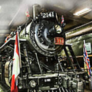 Steam Locomotive 2141 #1 Poster