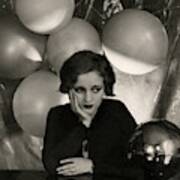 Tallulah Bankhead Surrounded By Balloons #1 Poster