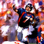 John Elway Gun, Iii Poster