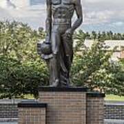 The Spartan Statue At Msu #1 Poster