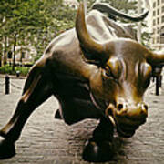 The Wall Street Bull #1 Poster