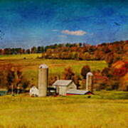 Upstate Ny Farm #1 Poster