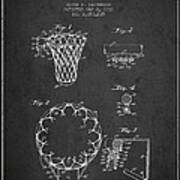 Vintage Basketball Goal Patent From 1936 #2 Poster