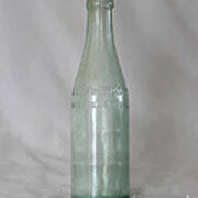 Vintage Glass Bottle #1 Poster