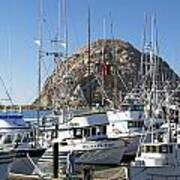 Working Dock At Morro Bay 2 #1 Poster