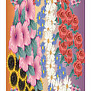 117 Express Flowers Poster