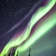 Aurora Borealis In Alaska #13 Poster