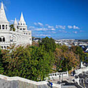 Fisherman's Bastion In Budapest #13 Poster