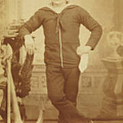 1880s Italian Sailor Poster