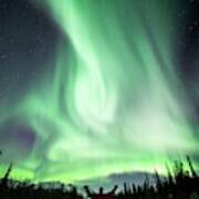 Aurora Borealis In Alaska #19 Poster