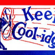 1924  Keep Coolidge Poster Poster