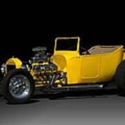 1927 Ford Bucket T Hot Rod Poster