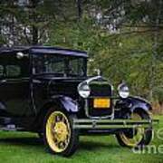 1928 Ford Model A Tudor Poster