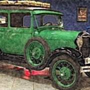 1929 Ford Model A Poster