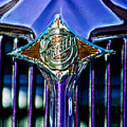 1933 Chrysler Sedan Grille Emblem Poster
