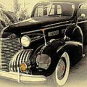 1940 Cadillac Limo Poster
