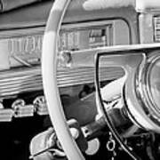 1942 Packard Darrin Convertible Victoria Steering Wheel Emblem Poster