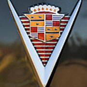 1947 Cadillac Emblem Poster