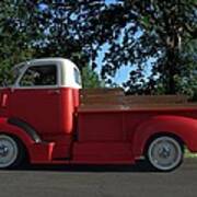 1949 Gmc Coe Custom Pickup Truck Poster