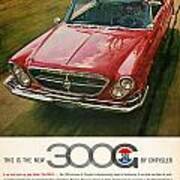 1960 Chrysler 300g Poster