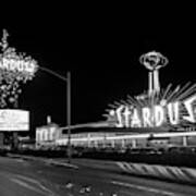 1960s Night Scene Of The Stardust Poster