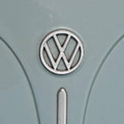 1965 Volkswagen Beetle Hood Emblem Poster