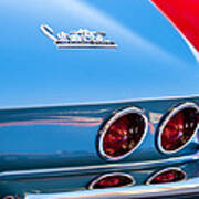 1967 Chevrolet Corvette Taillights Poster