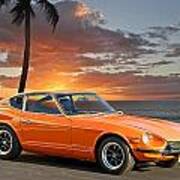 1971 Datsun 240z 'the Legend Begins' Poster